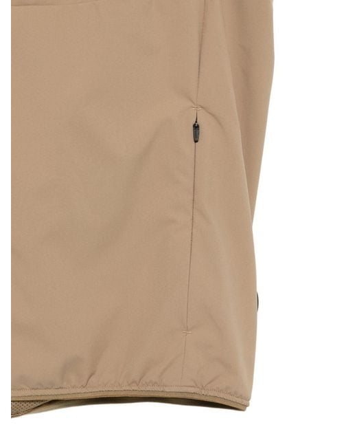 Save The Duck Natural High-Necked Sleeveless Vest for men