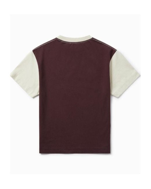 1989 STUDIO Red Text-Print T-Shirt for men