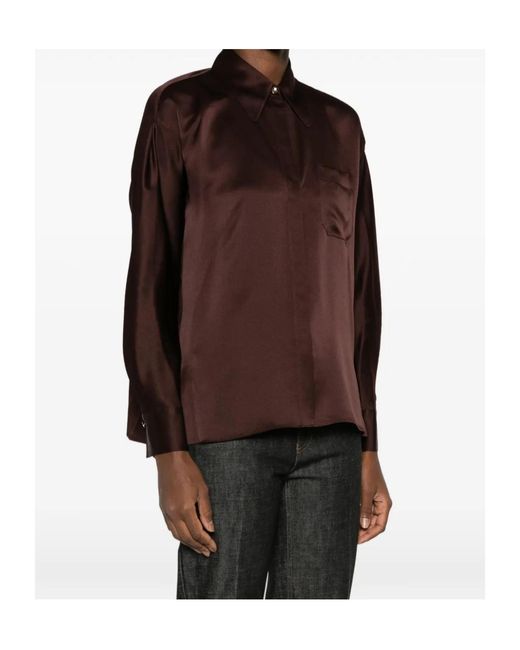 Vince Red Long-Sleeve Shirt