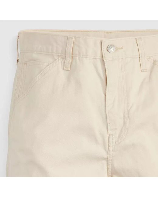 Levi's Natural 568 Straight Leg Jeans for men