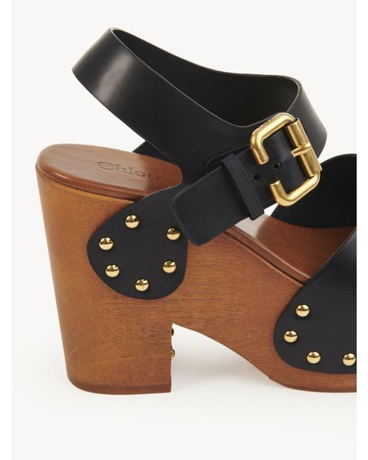 Chloé Multicolor Open-Toed High-Heeled Sandals