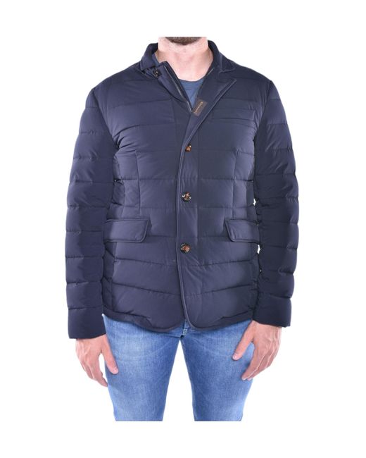Moorer Blue Zayn Quilted Down Jacket