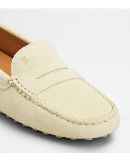 Tod's Natural Gommino Loafers
