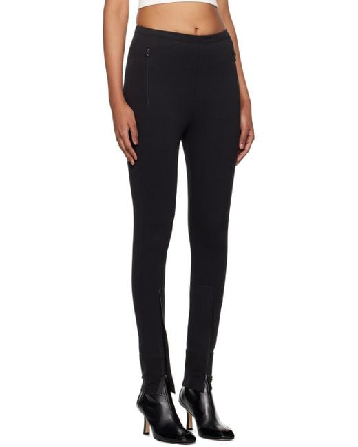 Wardrobe NYC Black X Browns 50 Zip Cuff Leggings