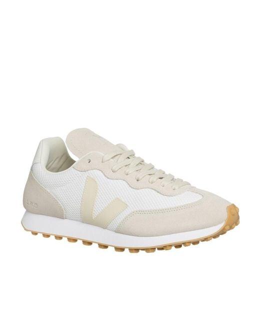 Veja White Rio Branco Alveomesh Low-Top Sneakers