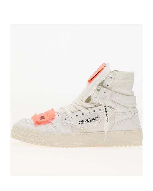 Off-White c/o Virgil Abloh Natural 3.0 Off Court Lace-Up Sneakers for men