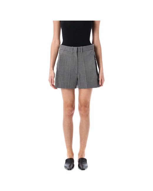 Low Classic Black Low Waist Short