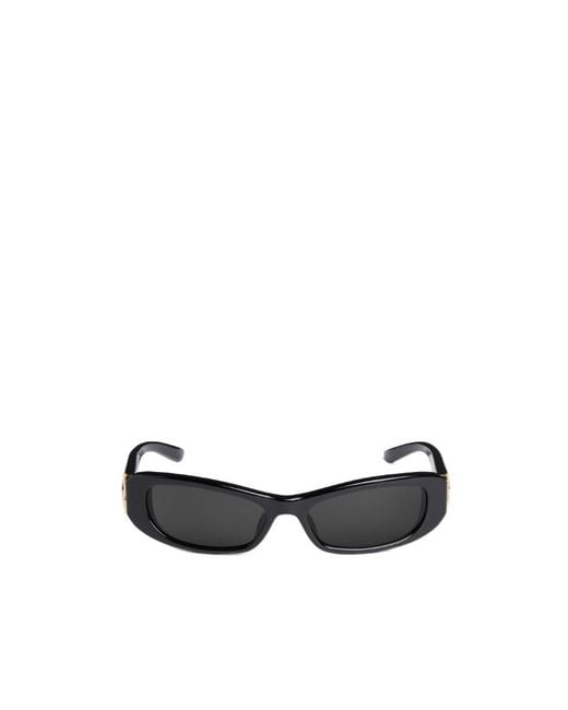 Balenciaga White Cosmo Rectangle Sunglasses