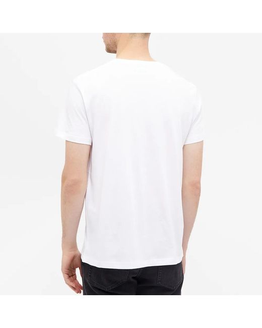 McQueen White Flower Skull Printed T-Shirt for men