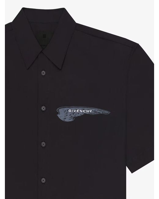 Givenchy Black Sleek 100% Cotton Shirt for men