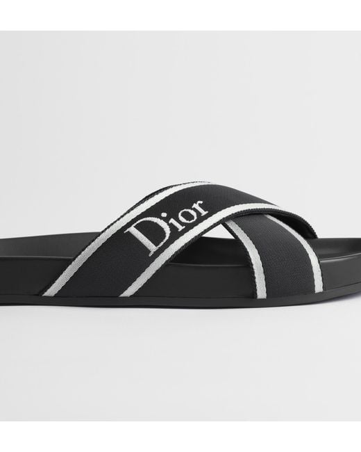 Dior Blue Iviera Aqua Sandal for men