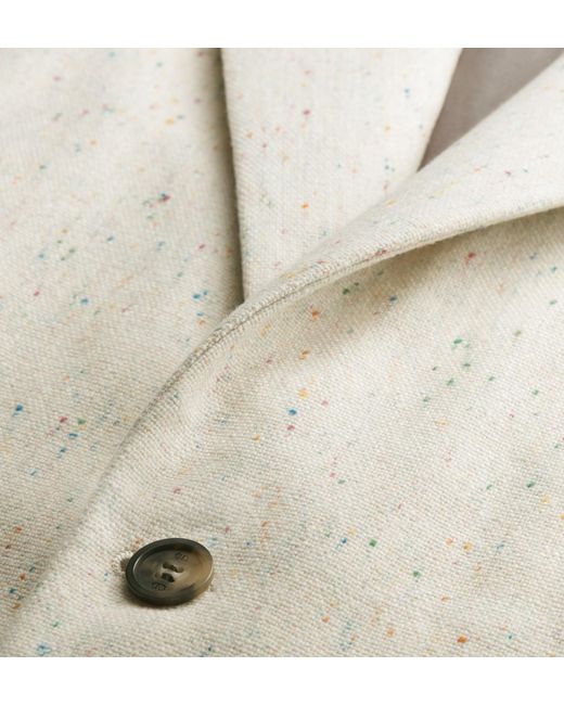 Dior White Single-Breasted Jacket for men