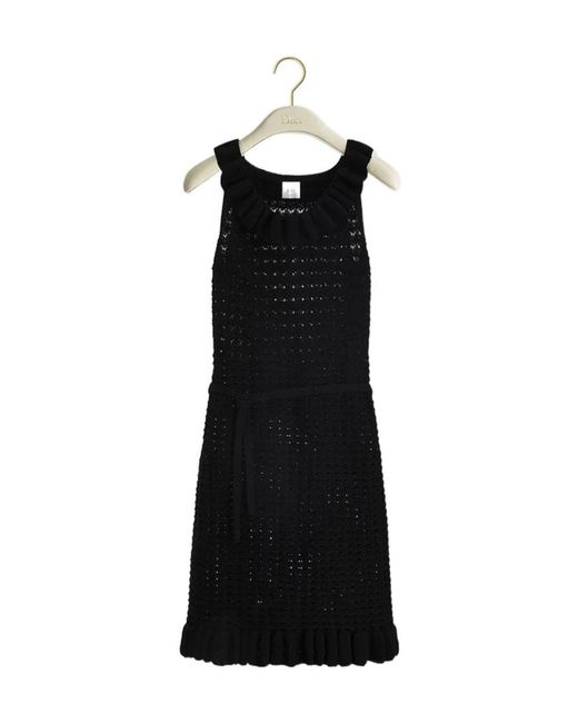 Dior Black Iviera Short Belted Dress