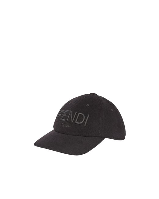 Fendi Multicolor Logo Embroidered Baseball Cap for men