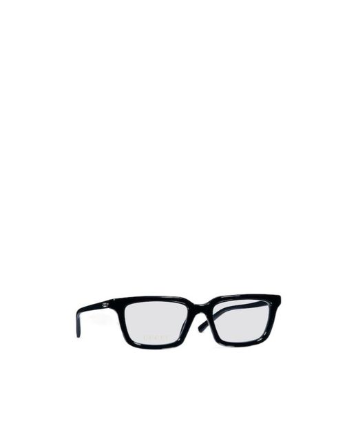 Gucci White Rectangular Optical Frame for men