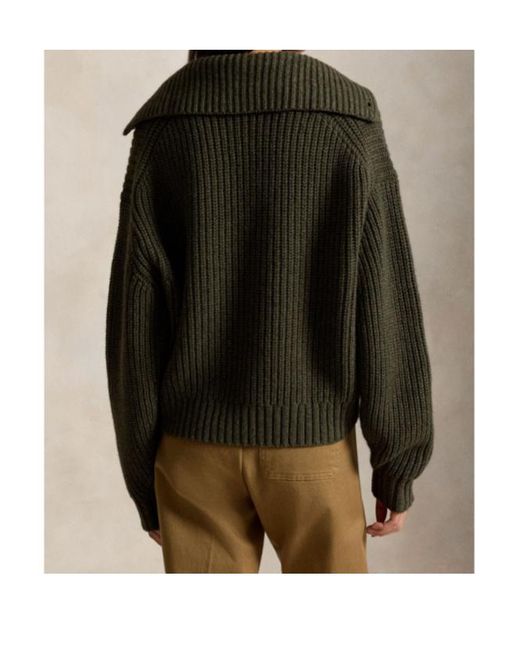 Polo Ralph Lauren Green Long-Sleeved Sweater