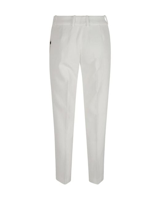 Ermanno Scervino White Tailored Slim Pants