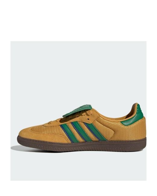Adidas Originals Green Samba Og Lace-Up Sneakers for men