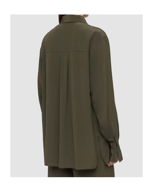 Joseph Green Yas Crepe De Soie Silk Shirt