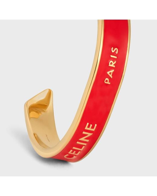 Céline Pink Ribbon Small Cuff