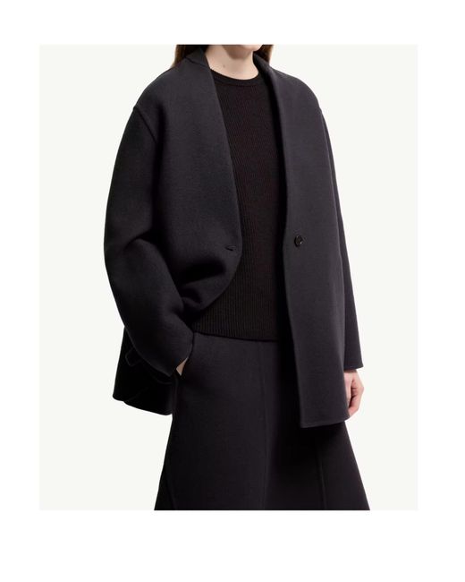 Moncler Black Jil Sander Francium 3-In-1 Mono-Breasted Jacket
