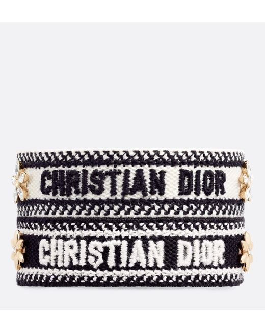 Dior White Christian Bracelet Set