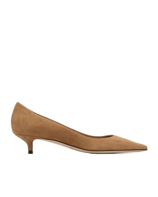 Jimmy Choo Brown Amelia High Heels