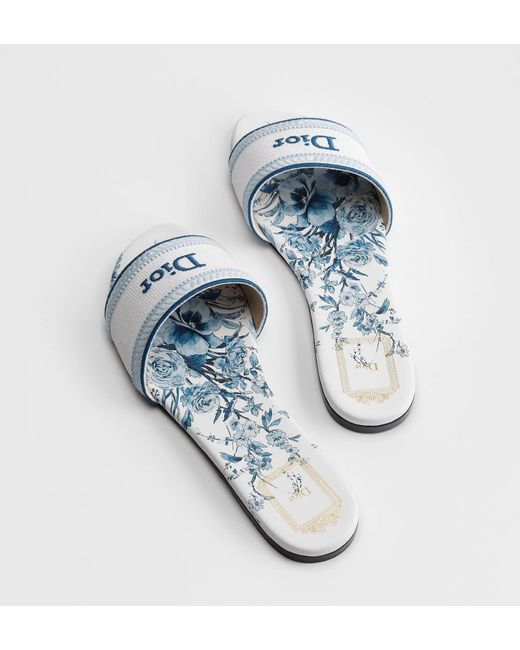 Dior White Dway Slide