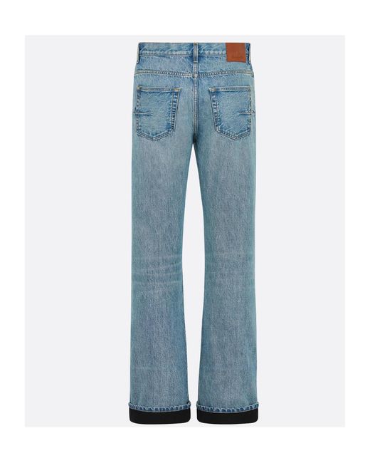 Dior Blue Homme Cannage Jeans for men