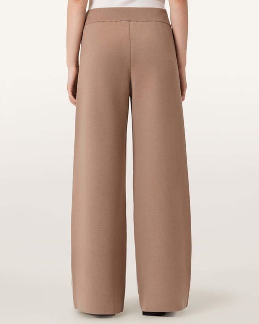 AllSaints Brown Sonny Knitted Trouser