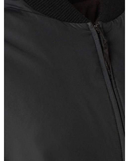 The Row Black Long-Sleeved Casual Jacket for men