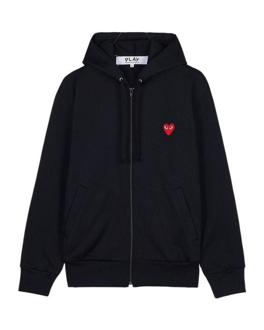 Comme des Garçons Black Long-Sleeve Sweatshirt for men