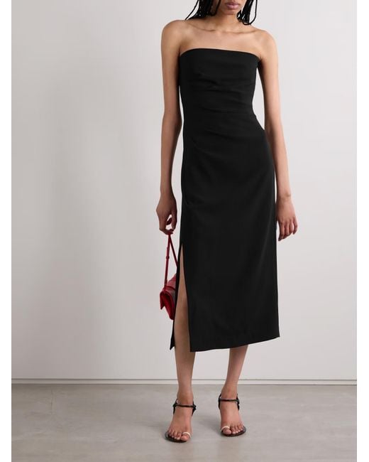 Proenza Schouler Black Shira Pleated Dress