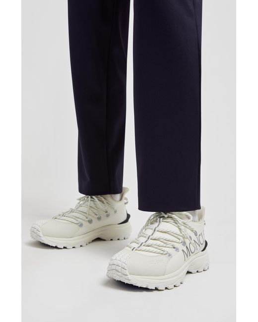 Moncler White Trailgrip Lite 2 Trainers for men