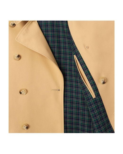Lacoste Natural Versatile Comfortable Khaki Double-Breasted Trench Coat for men