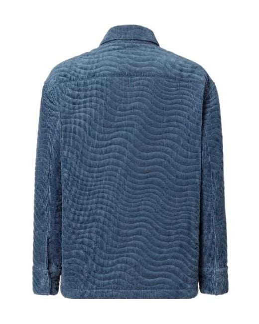 Fendi Blue Blouson for men