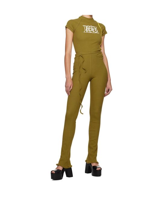 OTTOLINGER Green Short-Sleeved Bodysuit