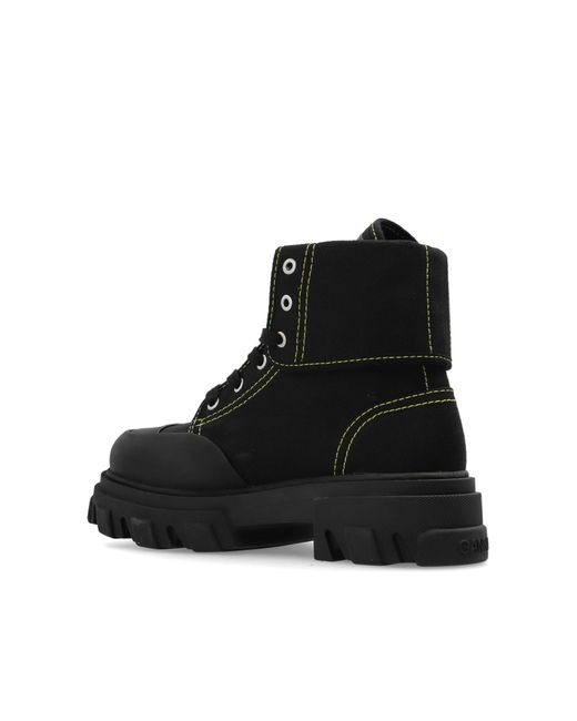Ganni Black Trail Boots