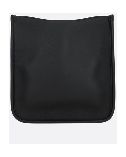 Prada Black Triangle-Logo Crossbody Bag