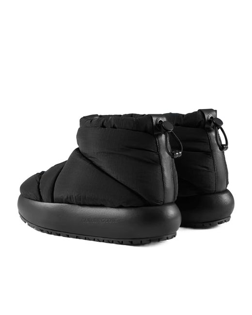 Canada Goose Black Padded Ankle Boots