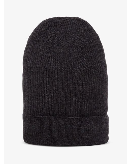 Dolce & Gabbana Black Knitted Hat for men