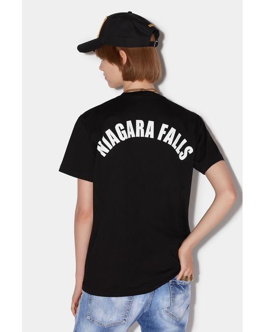 DSquared² Black Logo Details T-Shirt