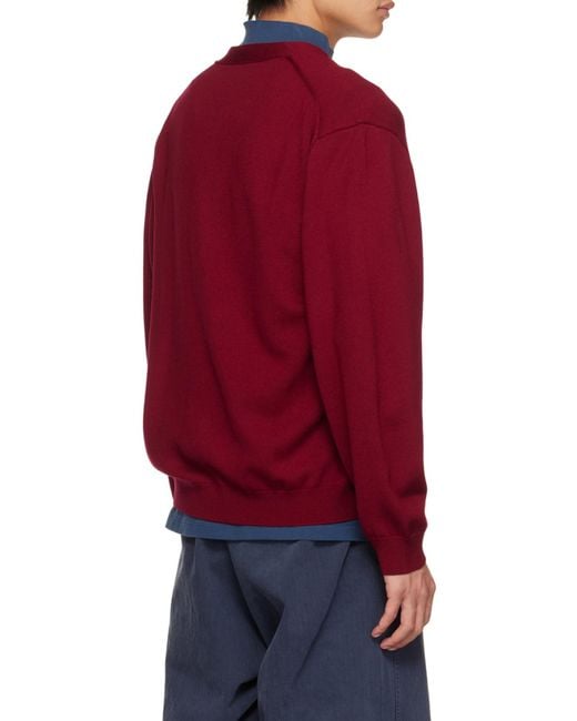 KENZO Logo Embroidered Buttoned Cardigan for men