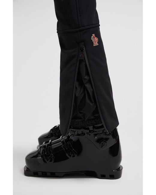 Moncler Black Grenoble Panelled Ski Trousers