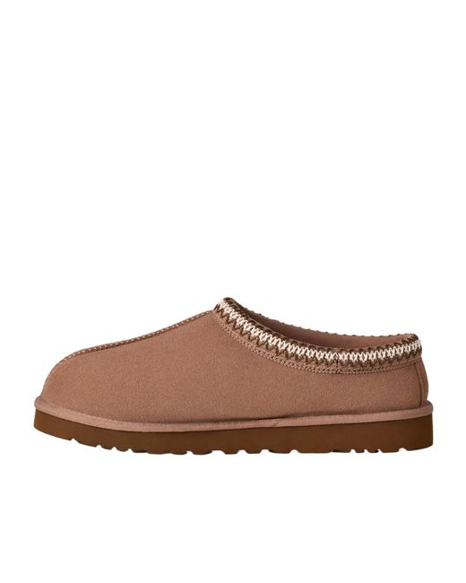 Ugg Brown Round-Toe Casual Slippers for men