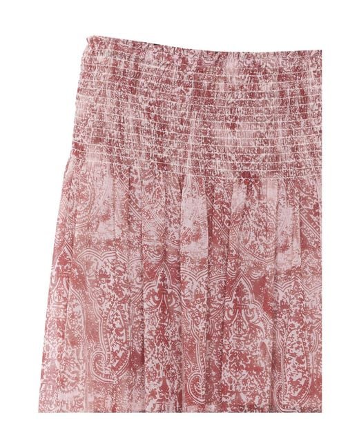 Aniye By Pink Niko Paisley Long Skirt