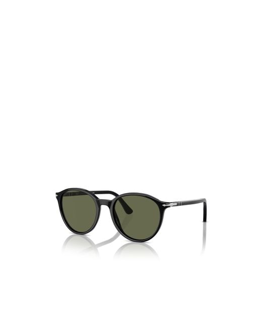 Persol Green Round Frame Sunglasses for men