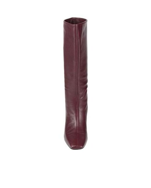 Rag & Bone Red Simple Leather Boots