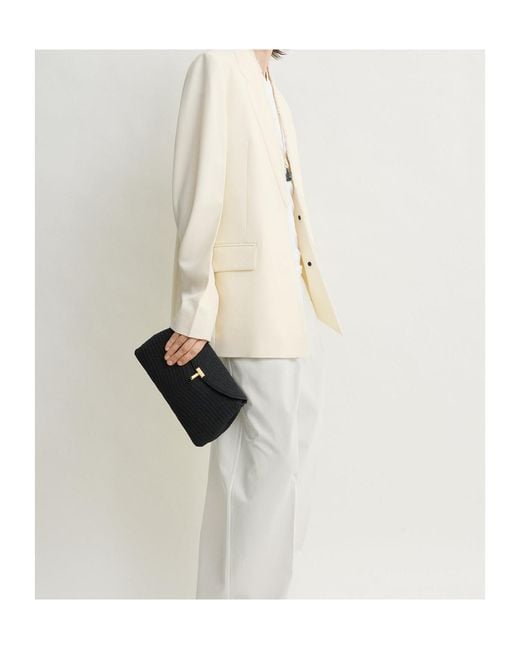 Totême Black T-Lock Rope Clutch