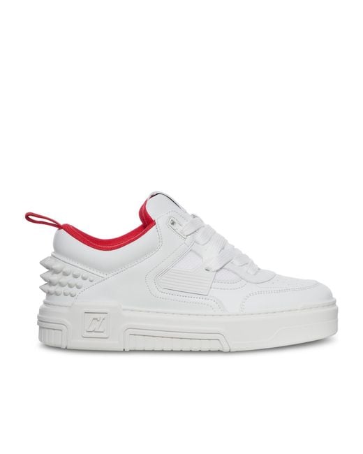 Christian Louboutin White Astroloubi 2 Low-Top Sneakers for men
